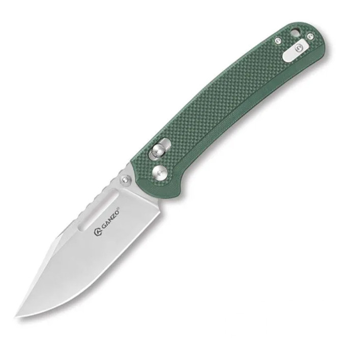 Нож GANZO G768-GB зеленый